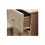 Welcome Furniture Eske 5 Drawer Chest in Light Oak