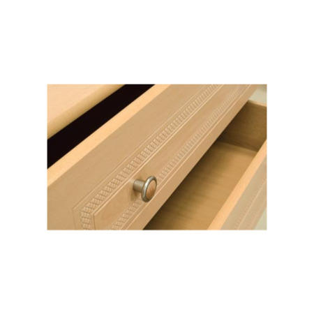 Welcome Furniture Eske 3 Drawer Deep Chest in Beech