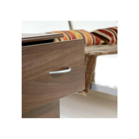 Welcome Furniture Stratford 5 Drawer Narrow Chest in Walnut