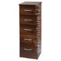 Welcome Furniture Stratford 5 Drawer Narrow Chest in Walnut