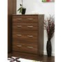 Welcome Furniture Stratford 4 Drawer Deep Chest in Walnut