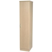 Welcome Furniture Stratford 1 Door Wardrobe in Light Oak