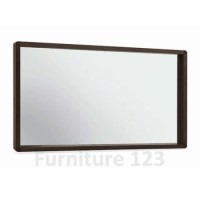 Bentley Designs Domino Walnut Wall Mirror