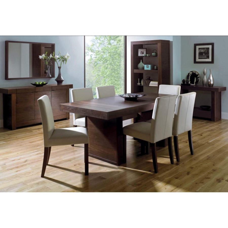 Bentley Designs Akita Walnut 3 Door 3 Drawer Sideboard