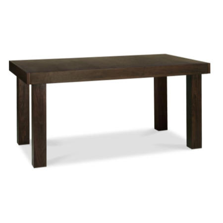 Bentley Designs Akita Walnut Extending Dining Set with 6 Ivory Chairs