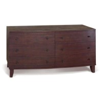 Sullivan Solid Dark Oak 6 Drawer Wide Dresser