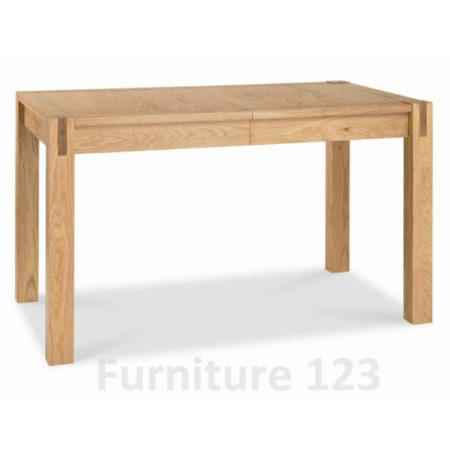 Studio Solid Oak Rectangular Extending Dining Table