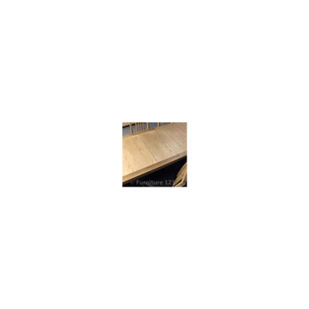 Studio Solid Oak Rectangular Extending Dining Table
