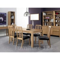 Studio Solid Oak Dining Room Furniture Set