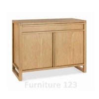 Studio Solid Oak Hideaway Storage Desk
