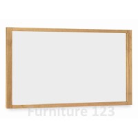Studio Solid Oak Wall Mirror
