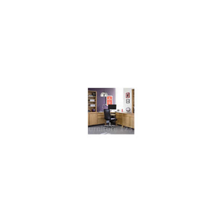 Studio Solid Oak Corner Desk