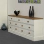 Steens Balmoral White 3+4 Drawer Chest