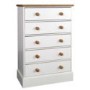 Steens Balmoral White 5 Drawer Chest
