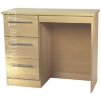 Welcome Furniture Loxley 3 Drawer Dressing Table in Maple