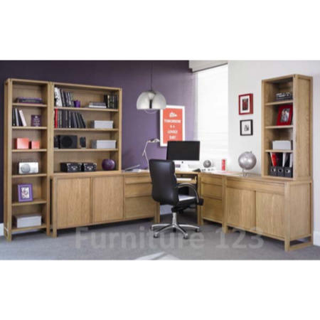 Studio Solid Oak Office Furniture Set