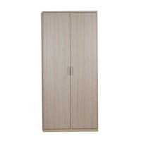 Milan Beech 2 Door Wardrobe - 