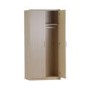 Milan Beech 2 Door Wardrobe - 