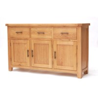 Furniture Link Hampshire Oak Large Sideboard