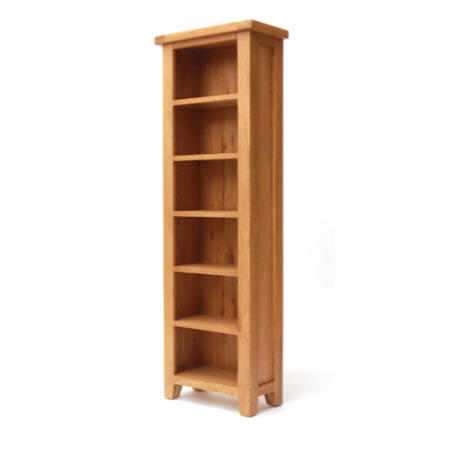 Furniture Link Hampshire Oak Slim Bookcase