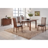 Hendon Square Dining Set in Walnut