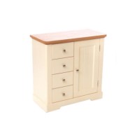 Malibu Oak and Cream Small Sideboard