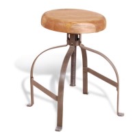 Signature North Industrial Screw Stool