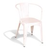 Signature North Industrial Chair in Chippy White