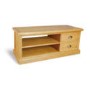 Savoy Oak Wide TV Cabinet 