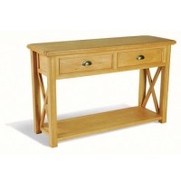 Signature North Tudor Oak Console Table