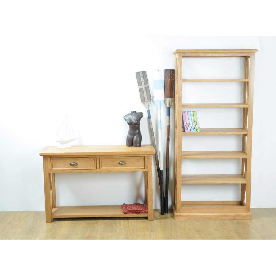 Signature North Tudor Oak Console Table