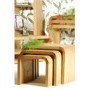 Signature North Retro Oiled Oak Nest Of Tables