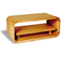 Signature North Retro Oiled Oak Low TV Stand