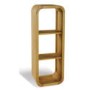 Signature North Retro Oiled Oak 3 Hole Shelf Unit