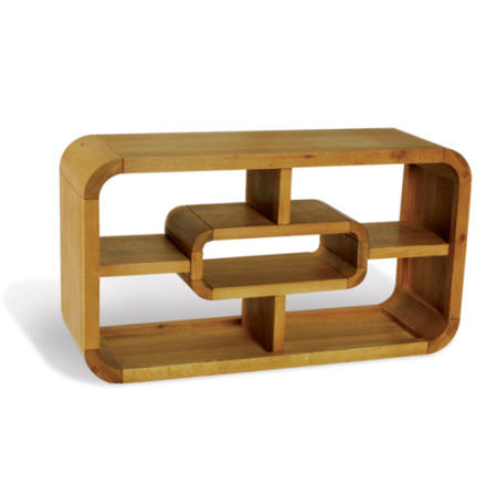 Signature North Retro Oiled Oak Resized TV Stand