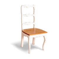 Signature North French Chic Bedroom Chair - antique white