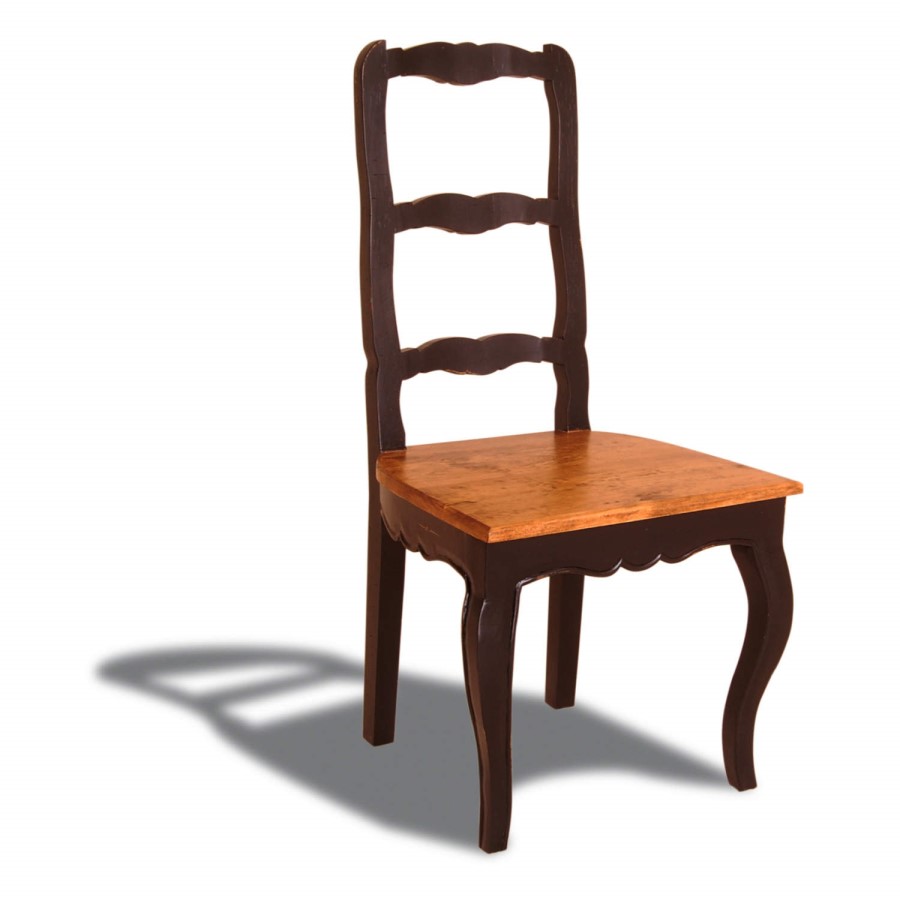 Signature North French Chic Bedroom Chair - antique black