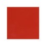 French Painted Large Rectangular Slatted Coffee Table - china red