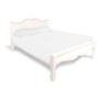French Painted Monique Low Foot Kingsize Bed Frame - cream