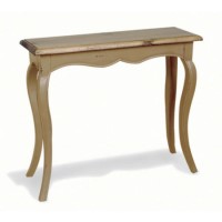 French Painted Hall Table - olive