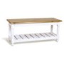 French Painted Dining Bench - cerise pink