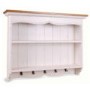Signature North French Chic Medium Wall Rack in Antique White