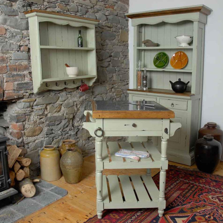 Signature North French Chic Medium Wall Rack in Antique White