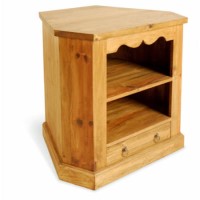 Leon Pine Corner TV Unit