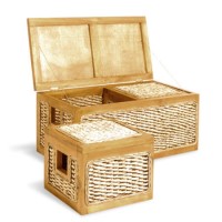 Leon Pine Margarita Storage Boxes