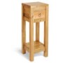 Signature North Vintage Pine 1 Drawer Medium Lamp Table