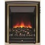 White and Black Freestanding Electric Fireplace Suite - Be Modern