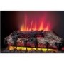 GRADE A2 - Be Modern Linmere Electric Fireplace Insert and Surround - Almond Stone Effect