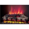 GRADE A2 - Be Modern Linmere Electric Fireplace Insert and Surround - Almond Stone Effect