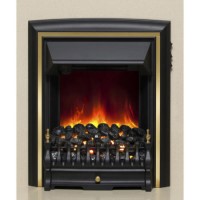 Be Modern Comet Black Finish Electric Fire